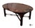 American Vintage Chippendale Style Mahogany Butler Coffee / Tray Table For Sale - Image 3 of 10