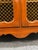 Brown Vintage Solid Cherry Louis XV Server / Bookcase For Sale - Image 8 of 12