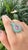 Set in 18k White Gold, Emeralds, Ceylon Pink Sapphire & Diamonds Cocktail Ring, Us 6.5 For Sale - Image 11 of 11