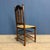 Dutch Oak Chair with Rush Seat For Sale - Image 9 of 14