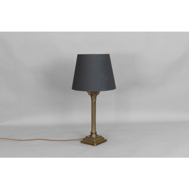 Gold Antique Desk Lamp, 1890 For Sale - Image 8 of 8