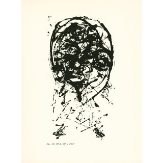 1951 Jackson Pollock Serigraph "No. 10, 1951" For Sale