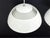 Arne Jacobsen 1960's White Metal Aj Royal 500 Suspension Pendants Attributed to Arne Jacobsen for Louis Poulsen- a Pair For Sale - Image 4 of 5