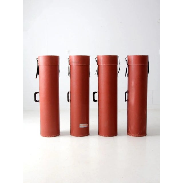 Vintage Industrial Transport Cases Set of 4 For Sale - Image 14 of 17