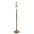 Art Deco Style Floor Lamp in Burnished Brass from Bottega Gadda, Milan, Italy, 1970s For Sale - Image 4 of 7
