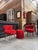 Moumoute Chairs and Ottoman from PELFRAN, France, Set of 3 For Sale - Image 4 of 13