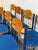 Mid 20th Century Niels Larsen Stacking Chairs Set of 8 Danish Mid-Century Modern Vintage For Sale - Image 5 of 13