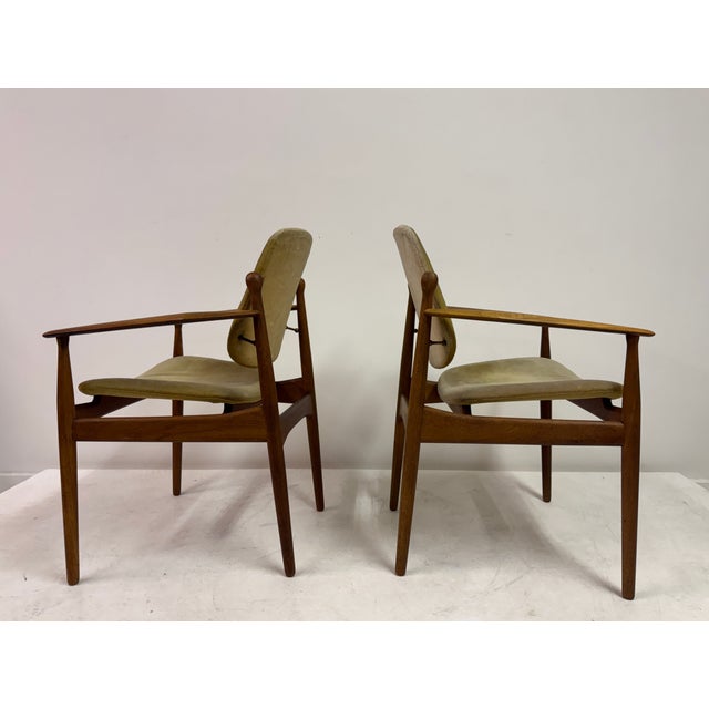Danish Dining Chairs by Arne Vodder for France and Daverkosen, 1960s, Set of 6 For Sale - Image 6 of 18
