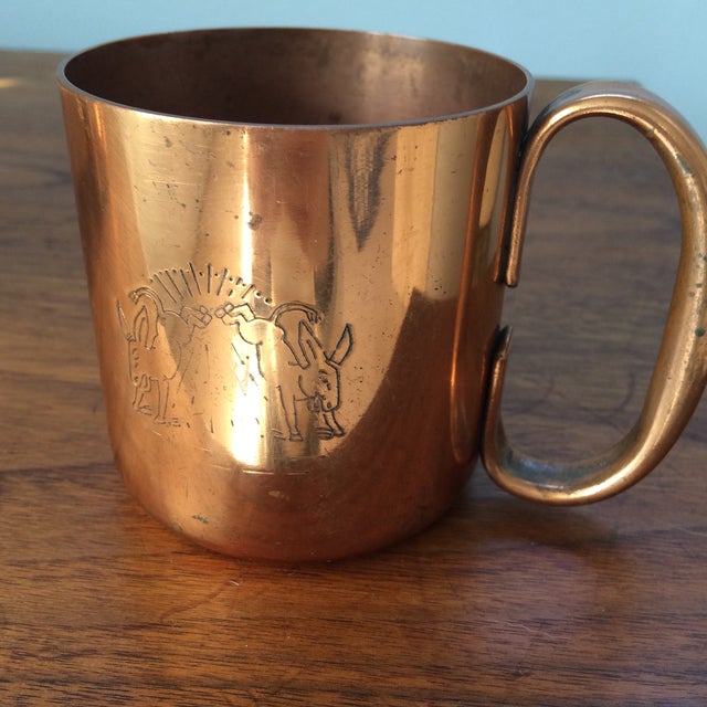 Vintage Copper Moscow Mule Mugs A Pair Chairish