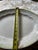 Mid-Century Modern 1970s White Ceramic Oval Platter With Wheat Details on Rim For Sale - Image 3 of 8