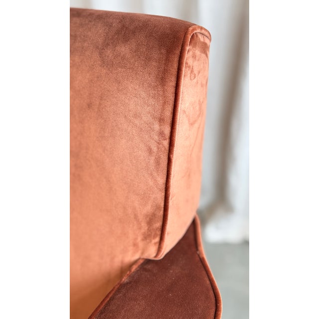 Mid-Century Modern Velvet Three-Seater Sofa by Marco Zanuso for Arflex, Italy, 1950s For Sale - Image 18 of 18