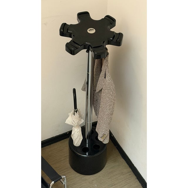 Vintage Italian Space Age Coat Rack with Umbrella Holder by Paolo Orlandini and Roberto Lucchi for Velca, 1970s For Sale - Image 6 of 18