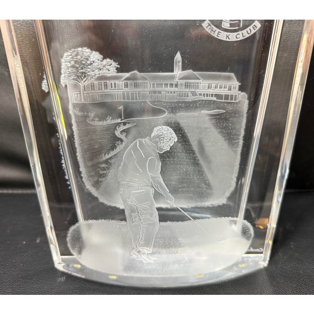 Rare Original Waterford Crystal Ryder Cup 2006 K Club Golf Trophy Award Vase For Sale - Image 13 of 18