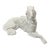 Giant Augarten Wien Porcelain Borzoi Model 1713/Iii – Largest 11" Version – Handmade Vienna "White Gold" Sculpture For Sale