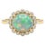 Natural Opal 0.90cts & Diamond 0.20cts Ring in 18k Gold For Sale In New York - Image 6 of 8