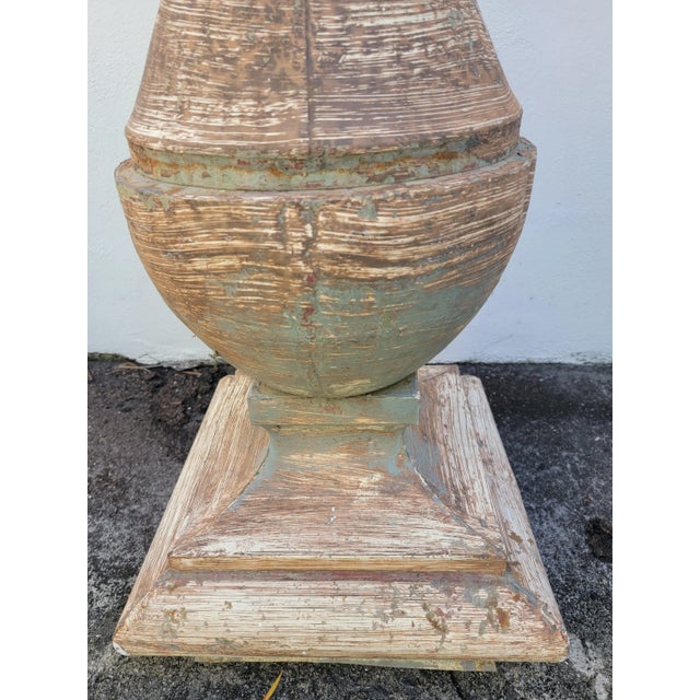 American large-scale decorative metal finial