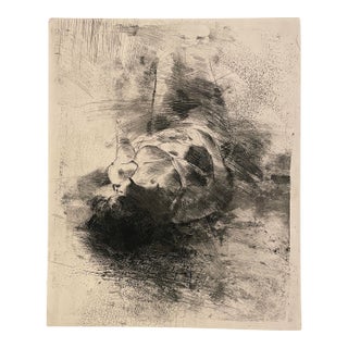1969 William Patterson Sleep Etching For Sale