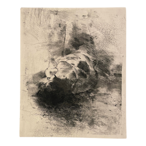 1969 William Patterson Sleep Etching