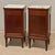 Pair of Antique French Louis XVI Marquetry Marble Top Nightstands ~ End Tables For Sale - Image 18 of 18