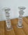 1960s A Pair of Vintage Iittala Festivo 6 Ring Glass Candlesticks by Timo Sarpaneva, a Pair For Sale - Image 5 of 10