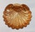 - A large San Marco ceramic gold and silver shell bowl - Gold glazed inside with a contrasting chrome outside shell -...
