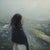 A Mysterious Spot by Hsin-Yao Tseng | Oil Painting of a woman standing in a foggy landscape For Sale