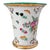 A very elegant French style porcelain cachepot vase in a beautiful Neoclassical urn shape and beautifully hand-painted...
