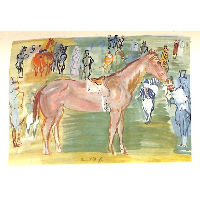 Paper "Dufy at the Races" 1957 Roger-Marx, Claude For Sale - Image 7 of 10