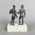 Riace Bronzes Sculptures on Marble Bases, 20th Century, 1970s For Sale - Image 4 of 13