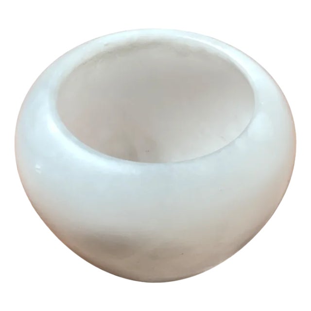 Vintage Italian Alabaster Bowl For Sale