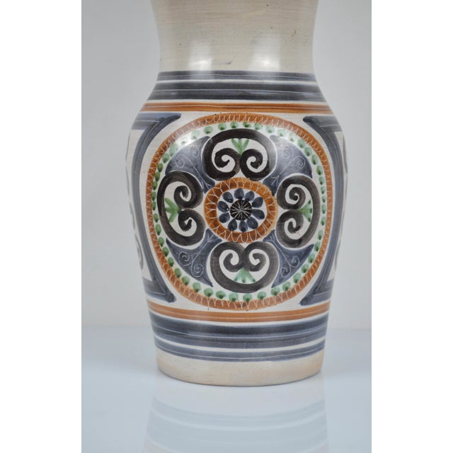 Mid-Century Modern Large French Vase in Ceramic, 1960s For Sale - Image 3 of 13