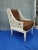 1990s Vintage Hollywood Regency Style Armchair For Sale - Image 10 of 10