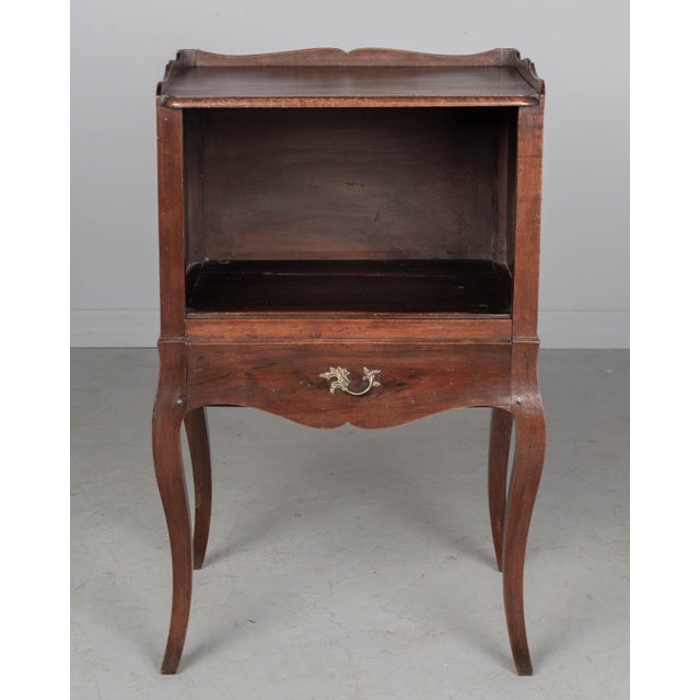 French Country Louis XV Side Table or Nightstand For Sale - Image 4 of 8