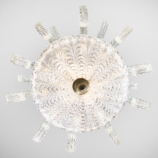 Important 1940s Medusa Murano Chandelier Attributed to Ercole Barovier For Sale - Image 14 of 18
