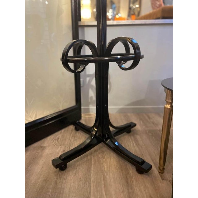 Coat Stand in Black Ebonized Wood from Thonet, 1990s For Sale - Image 11 of 13