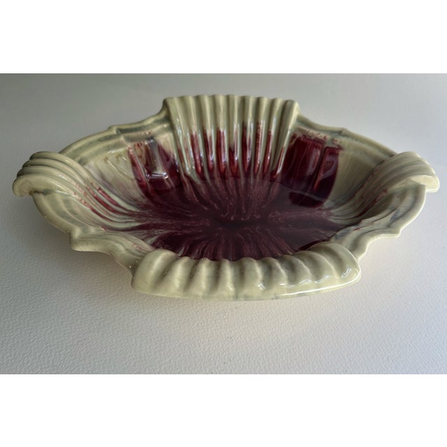 1940s German Art Deco Drip Glaze Celadon Art Pottery Bowl For Sale - Image 18 of 18