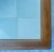 1970s California Coastal Chic White Ceramic Tile and Walnut Square Table For Sale In Palm Springs - Image 6 of 11