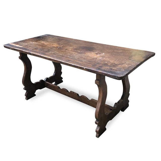 Walnut Refectory Table, 1700s For Sale - Image 6 of 6