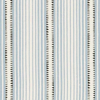 Schumacher X David Oliver Moncorvo Fabric in Le Mirage For Sale