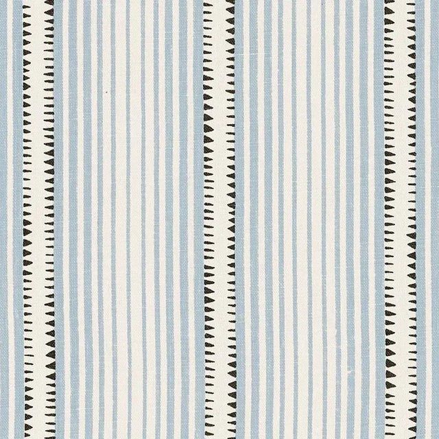 Schumacher X David Oliver Moncorvo Fabric in Le Mirage For Sale