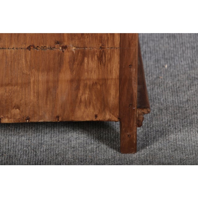 Small Antique Baroque Walnut Wall Cabinet, 1750s For Sale - Image 14 of 18