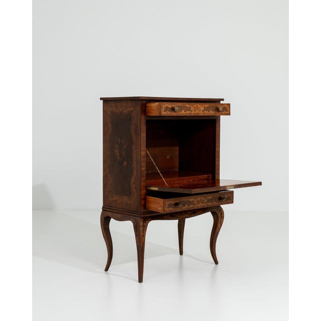 19th Century France Louis XV Brown Wood Storage Cabinets & Cupboards For Sale - Image 9 of 11