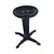 Black Vintage Industrial Lotus Stool with Tractor Seat by Yasu Sasamoto for Dulton For Sale - Image 8 of 8