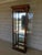 Pulsaski Cherry Curio Lighted Display Cabinet 28"w For Sale - Image 12 of 15