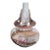Antique German Porcelain Footed Vase With the Mark of Rudolstadt and Straus, Handpainted Cockatoos For Sale