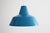 1960s Petrol Blue Enamel Workshop Pendant Lamp by Louis Poulsen, Denmark, 1960s For Sale - Image 5 of 7
