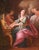 Rococo 18th C. French Rococo Oil on Canvas Painting of Saint Cecilia in Giltwood Frame For Sale - Image 3 of 10