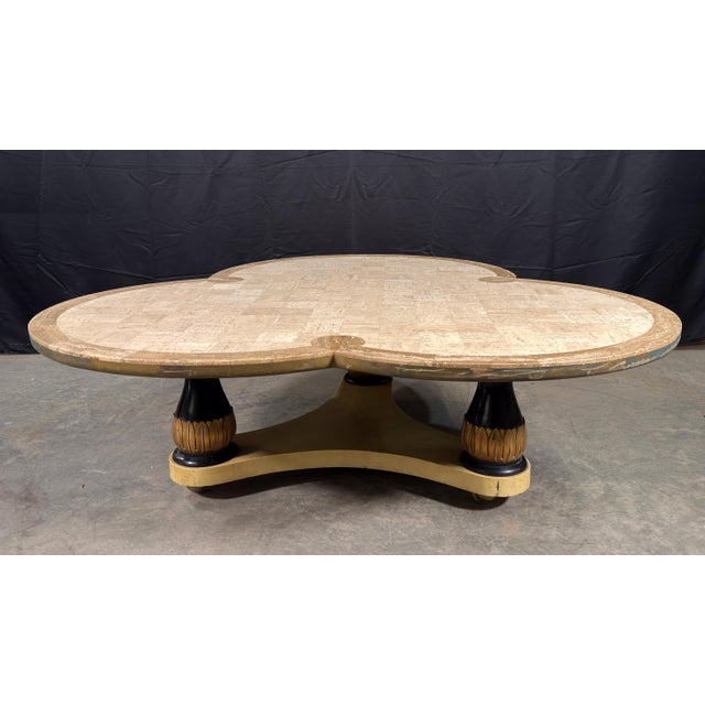 This coffee table by Maurice Bailey for Monteverdi-Young of Beverly Hills is a strong example of the firm's signature...