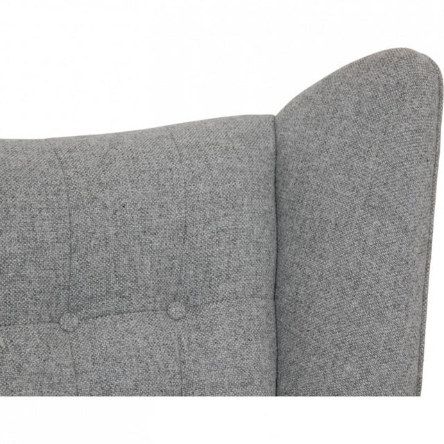 Gray Papa Bear Chair in Grey Hallingdal Fabric by Hans Wegner, 1970s For Sale - Image 8 of 18