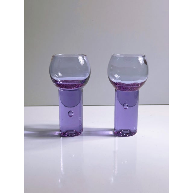 Mid-Century Modern Chameleon Aperitif Glasses by Sergio Asti for Arnolfo di Cambio, 1970s, Set of 6 For Sale - Image 3 of 10